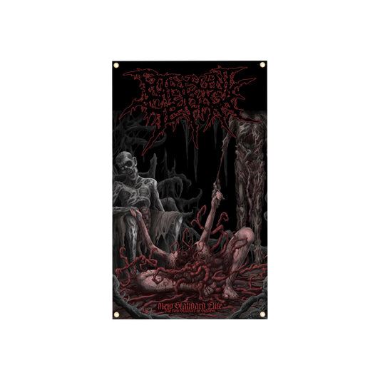 PUTRESCENT SEEPAGE BANNER FLAG