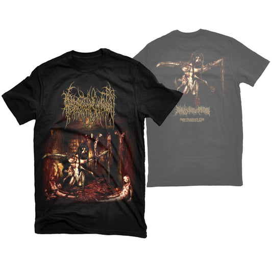 RESPIRATORY SECRETION "PAINFULLY BLISSFUL ATROCITIES" T-SHIRT