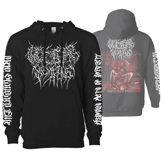 NUCLEAR REMAINS "HEINOUS ACTS OF INIQUITY" HOODIE