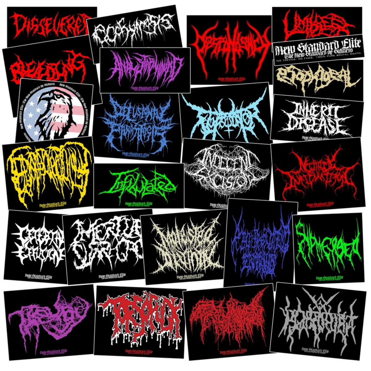 NSE BAND STICKERS