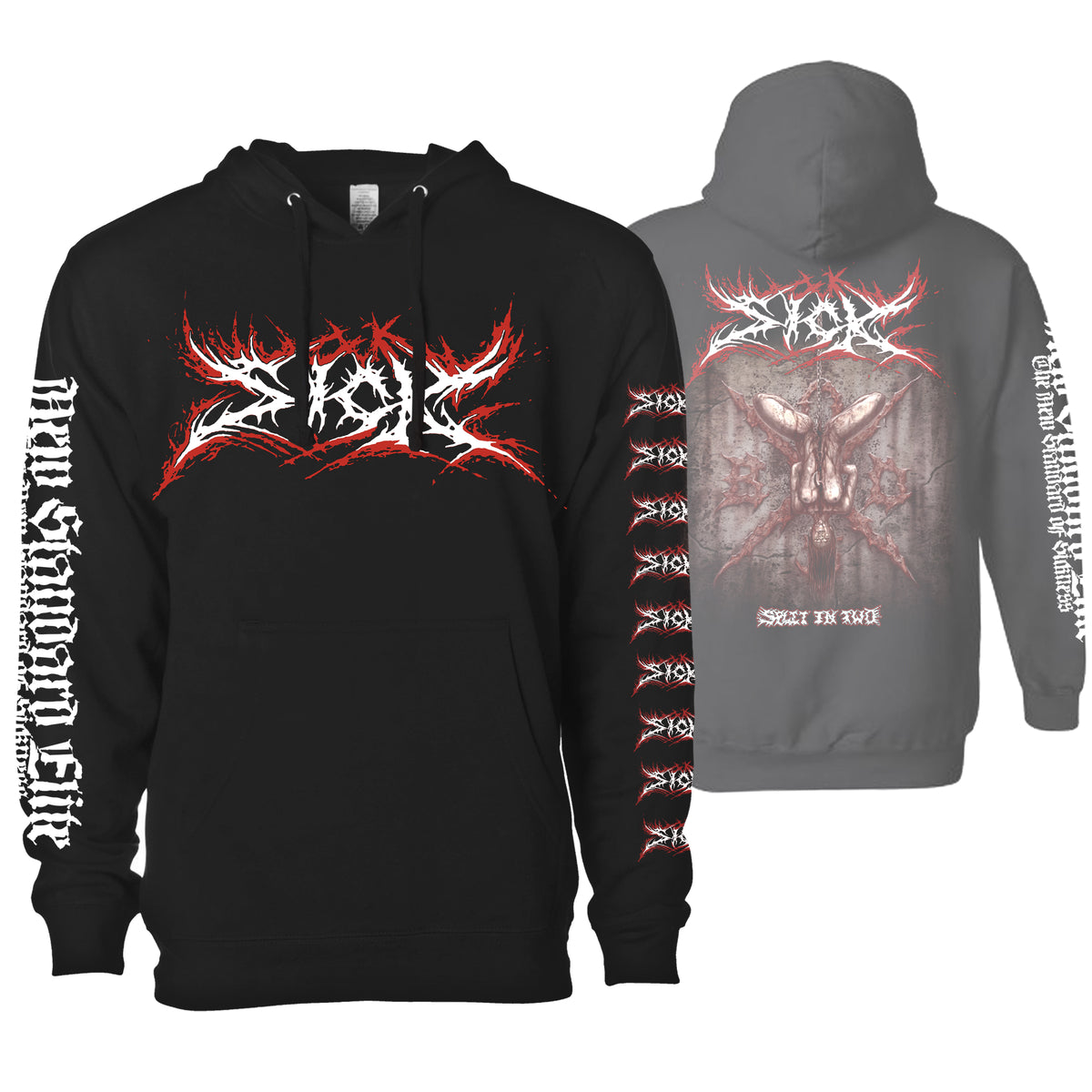 SICK "SPLIT IN TWO" HOODIE
