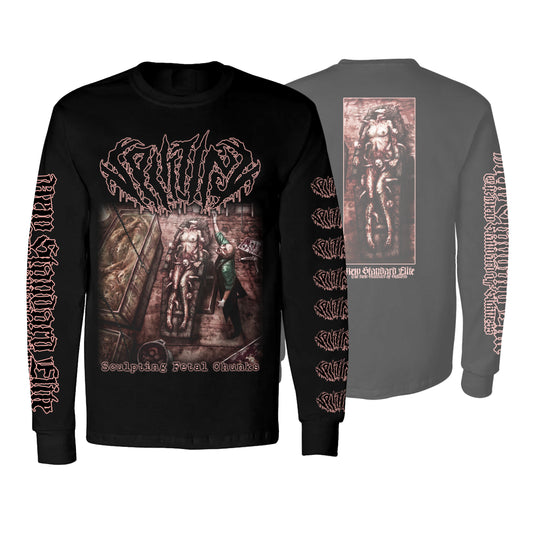 SPLITTING "SCULPTING FETAL CHUNKS"  LONG SLEEVE