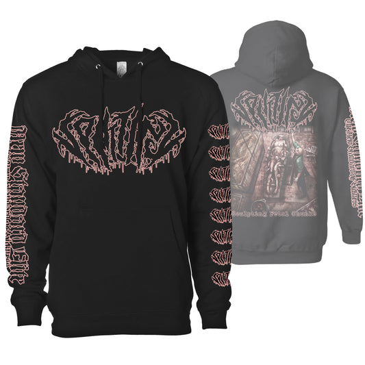 SPLITTING "SCULPTING FETAL CHUNKS" HOODIE