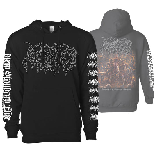SQUASSATION "DECORATED WITH FECULENT APPURTENANCES" HOODIE