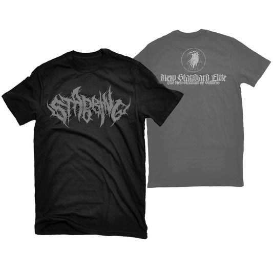 STABBING "GRAY LOGO" T-SHIRT