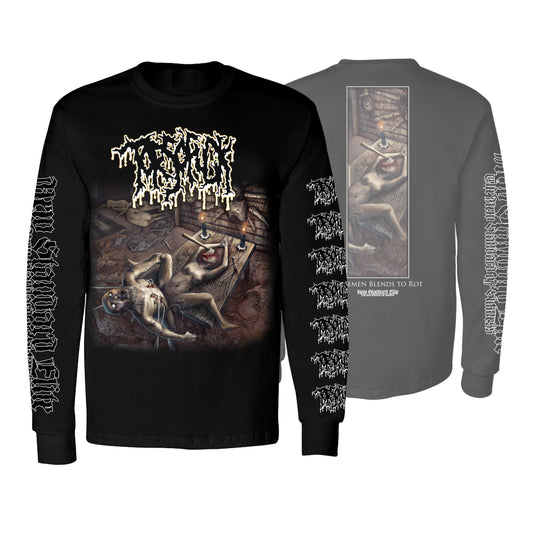 TORSOFUCK "AS SEMEN BLENDS TO ROT" LONG SLEEVE