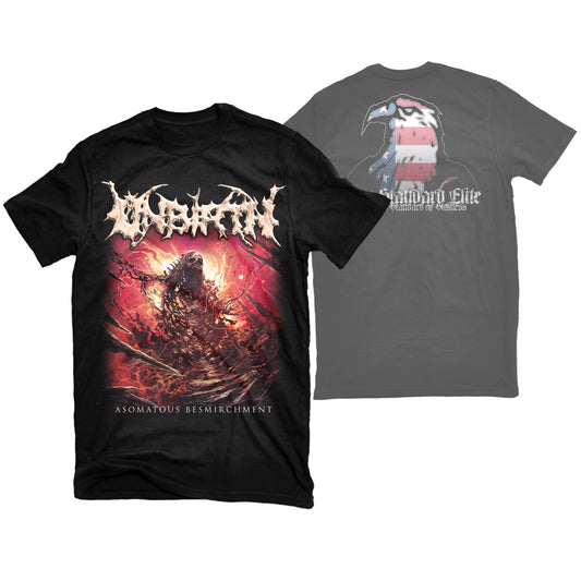 UNBIRTH "ASOMATOUS BESMIRCHMENT" T-SHIRT