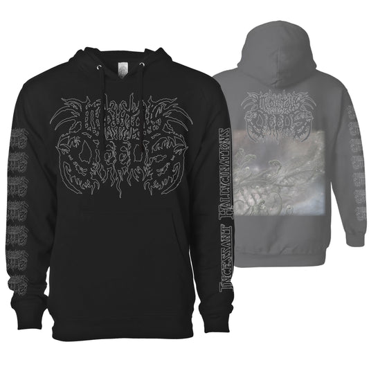 INIQUITOUS DEEDS "INCESSANT HALLUCINATIONS" HOODIE